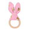 Rabbit Ears Wooden Hand Grasp Toy