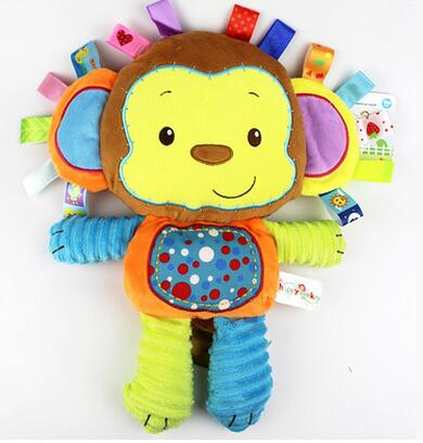 Teddy Appease Towel Grasping Rattle