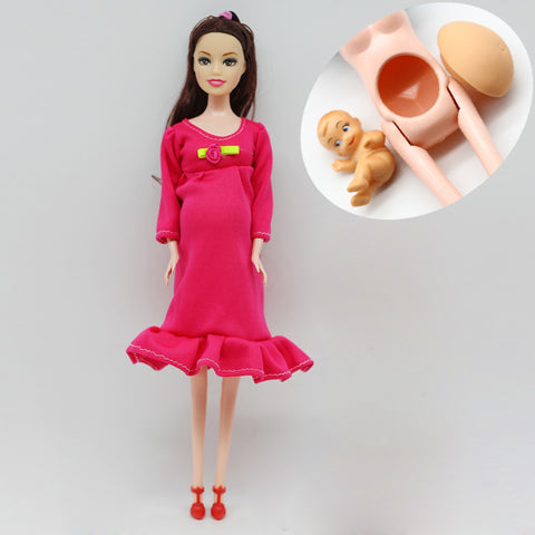 Pregnant Mom Doll