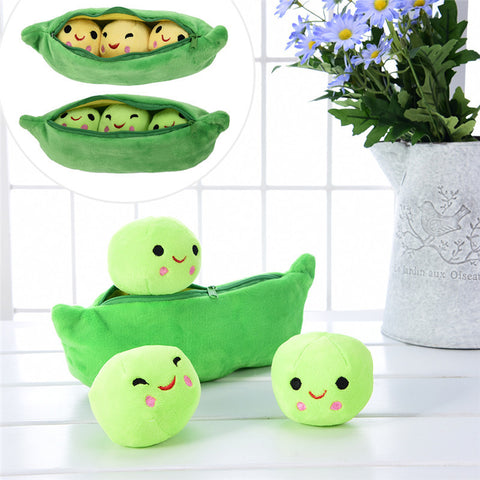 Cute Pea Stuffed Plant Toy